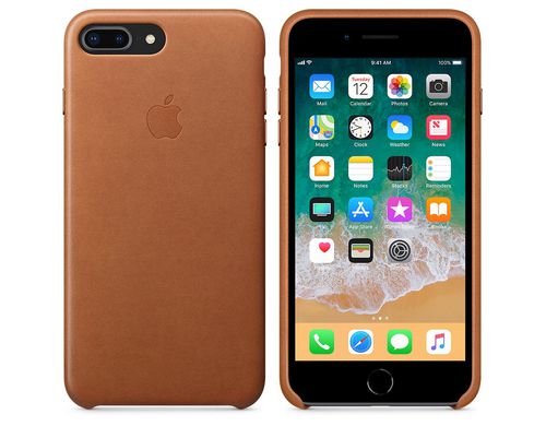 Apple iPhone 8 Plus / 7 Plus leather case multiple colors