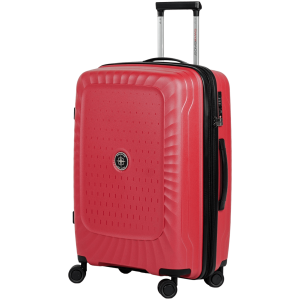 Reisegepäck Koffer M 65cm erweiterbar Ibiza rot Swissbags